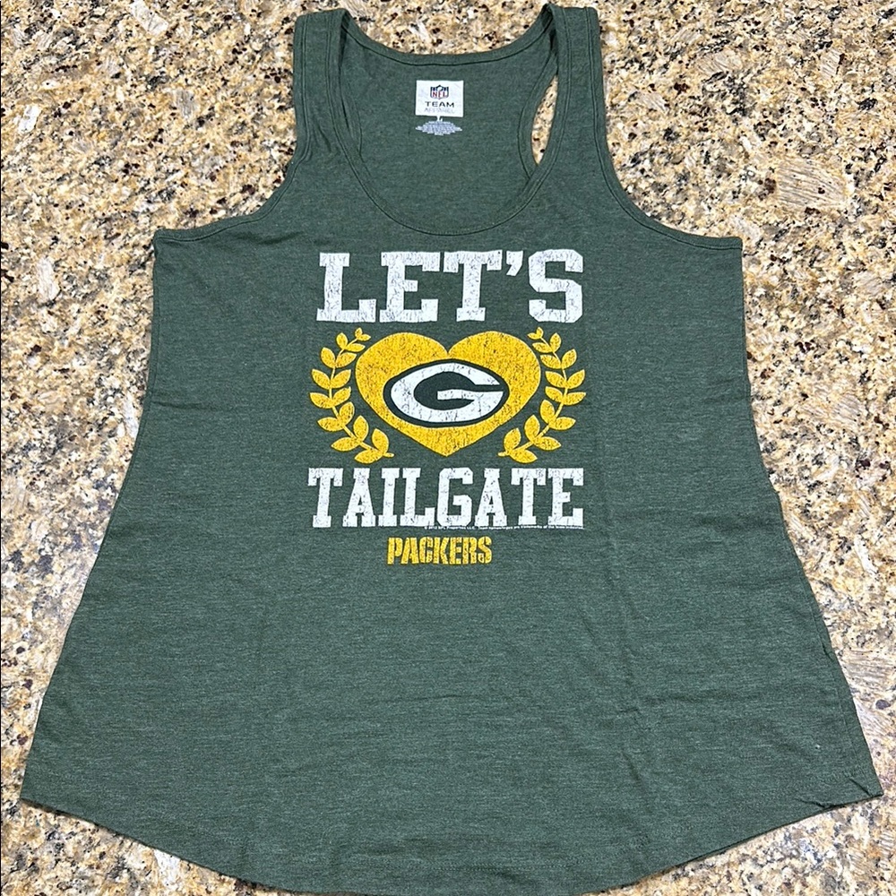 NFL Team Apparel Green Bay Packers Let’s Tailgate Shirt